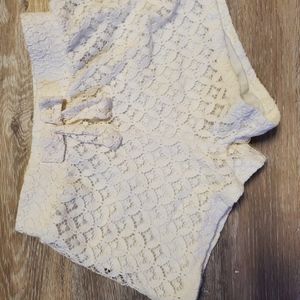 Lace shorts